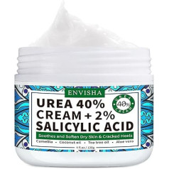 40% Urea Fußcreme - feuchtigkeitsspendende Fußcreme, rissige Fersenreparaturcreme für Füße und Hand