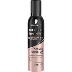 Schwarzkopf - matu veidošanas putas - Izsmalcinātas cirtas - Noteiktas un teksturētas - Izveidotas un kuplas cirtas - Normāla fiksācija - Mīksti mati - 250ml