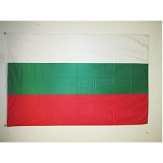 AZ FLAG BULGĀRIJAS VĒSTURE 3' x 5' Ārējai lietošanai - BULGĀRIJAS VĒSTURE 90 x 150 cm - VĒSTURE 3x5 pēdas Trikotāžas poliesteris