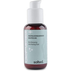 sālīts. Ādas atjaunojošs AHA pīlings | 50 ml | Sejas kopšanas līdzekļi ar augļskābi un dzintarskābi vienmērīgai un mirdzošai sejas ādai | Sejas skrubis taukainai un kombinētai ādai | Vegāns
