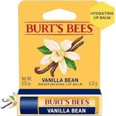 Burt's Bees Vanilla Bean Mitrinošs lūpu balzams - 0.15oz lūpu balzams
