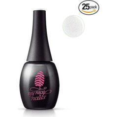 Glittery Pearl - 065 - My Nice Nails gēla laka - Just More Beautiful - 12 ml - Noturība no 3 līdz 4 nedēļām - Īpaši spīdīga vai matēta - Unikāls pudeles dizains