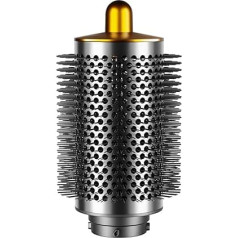 ZEPHBLOW Große runde Bürste, größere, ovale, runde Volumenbürste, glänzend, voluminöse Stile, Gold