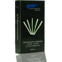 Schlanke Wimpernverlängerungskämme, Wimpernverlängerung, Applikator, Spulenpinsel, Wimpernlifting, Pfropfen, Trennwerkzeug für einzelne Wimpernverlängerungen (Mini-Wimpernkamm (Box mit 100 Stück))