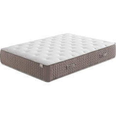 Veggie Mattress Cietas atmiņas putas matracis Siltumu regulējošs, pret putekļu ērcītēm izturīgs, elpojošs (augstums 26 cm) 105 x 200 cm