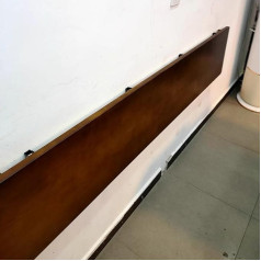 Generisch 150cm x 35cm Saliekamais sienas rakstāmgalds Liels veļas saliekamais datorgalds 150cm x 35cm Pieejams 150cm un 200cm garumā