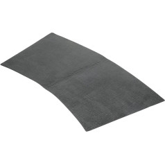 Funomocya Ādas placemat Moderns virtuves paklājs karstumizturīgs ūdensizturīgs ventilatora forma Mājas apdare