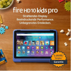 Amazon Fire HD 10 Kids Pro planšetdators (jaunākās paaudzes) | 6-12 gadi, 10