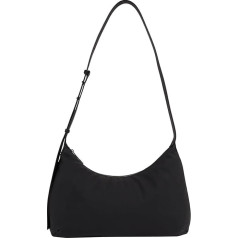 Calvin Klein sieviešu somiņa Soft Medium Large ar rāvējslēdzēju, melna (Ck Black), viens izmērs, melna (Ck Black)