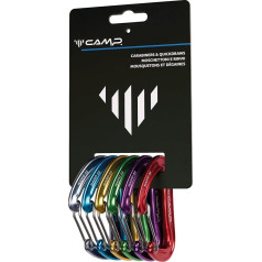 Camp Nano 22 Rack Pack karabīne 6Pcs krāsains 2019 snap hook