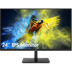 Z-Edge 24 collu IPS Full HD 1080P 75 Hz LED monitors, bezrāmju ekrāns, Eye-Care tehnoloģija, HDMI VGA - melns