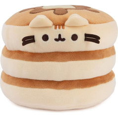 Gund Pusheen kaķis Pankūku pankūku plīša rotaļlieta, pūkaina rotaļlieta, no 8 gadiem, brūna, 15,2 cm