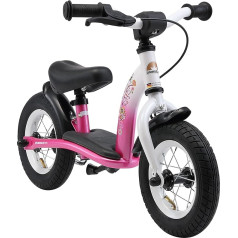 Bikestar bērnu velosipēds, skolēnu līdzsvara velosipēds, meitenēm vecumā no 2-3 gadiem ★ 10 collu klasiskais bērnu līdzsvara velosipēds ★