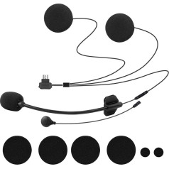 FreedConn FX aksesuāri Skaļrunis un mikrofons FX motociklu ķiverei Bluetooth austiņu interkomam