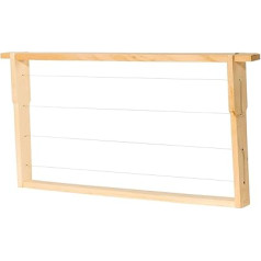 33 x Zander Rāmji Hoffmann sāni no liepām, jau samontēti, horizontāli stiepļoti, Eiropas kvalitātes, ar nerūsējošā tērauda stiepli un misiņa cilpām, līmēti un skavoti 477 x 220 mm