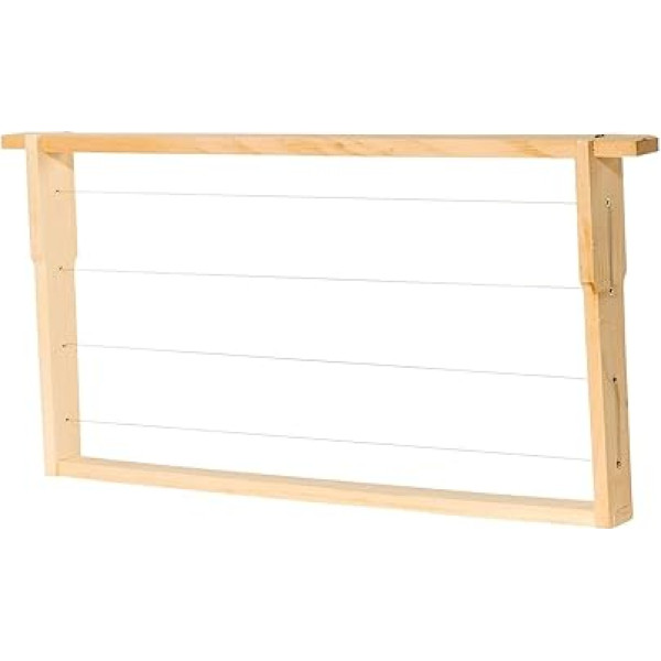 33 x Zander Rāmji Hoffmann sāni no liepām, jau samontēti, horizontāli stiepļoti, Eiropas kvalitātes, ar nerūsējošā tērauda stiepli un misiņa cilpām, līmēti un skavoti 477 x 220 mm