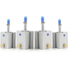 Pneimatiskais cilindrs Typ STA, Einzelaktionszylinder, Federpresse STA12/16X5/10/15/20/25/30/40/50, 1 Stück (Stroke 35 mm, STA16 (Bore 16 mm)-B)