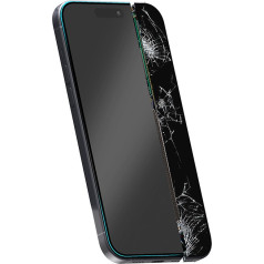 Crong Nedalāms 7d hibrīda nano lokans stikls iphone 16e / iphone 14 / iphone 13 / iphone 13 pro