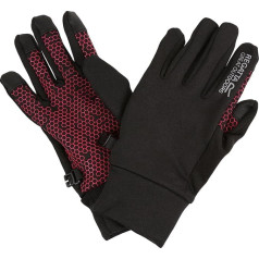 Regatta Grippy II cimdi 7-10 gadi, Black/Pink Potion