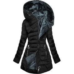 KOG ziemas jaka sieviešu dūnu jakas Silts ziemas mētelis kokvilnas dūnu mēteli vienkāršā apģērba sieviešu Duffle Coat modes sieviete Puffer jaka Retro Parka flīsa jakas Teddy jakas lielas izmēri S - 5XL