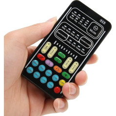 Mavis Laven Voice Changer Pārnēsājams mini spēļu balss pārveidotājs, modulators PS4 PS5 Xbox One telefonam PS5 telefonam Xbox One datoram, klēpjdatoram PC, tiešraides skaņas efekta karte, Plug and Play (melns)