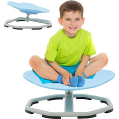 Karuselis Sensorais rotējošais krēsls Autisma rotējošais krēsls sensorajiem bērniem Sensorais rotaļu krēsls Ķermeņa koordinācijas treniņš