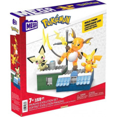 Mega Bloks Pokemon evolūcija pikachu ķieģeļi
