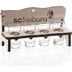 SC Freiburg Schnapps sols ar 4 shot brillēm