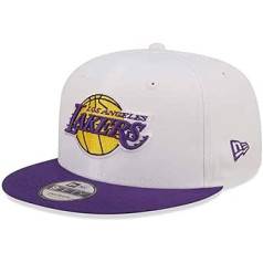 New Era NBA LOS Angeles Lakers White Crown Team 9FIFTY Snapback vāciņš