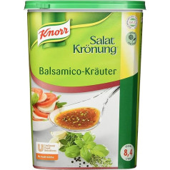 Knorr Salātu mērce ar balzamiko garšaugiem (salātu mērce, viegli pagatavojama, elastīga salātu mērce), 1 iepakojums (1 x 1 kg)