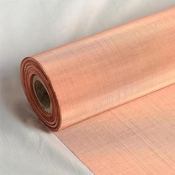 JSY Copper Mesh Copper Mesh audums, smalka acs, filtrēšanas audums, elektromagnētisko viļņu signālu ekranēšana Acu audums (krāsa: 100 acs, izmērs: 1x1m)