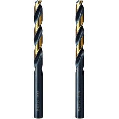 MAXTOOL Twist drill Bits HSS M2 pilnībā noslīpēti JBF02H10R26P2 (2 komplekti)