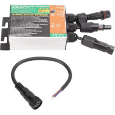 YUMILI Grid Tie invertors, 180 W 230 V saules mikro invertors Mppt invertors ar strāvas pieslēgumu, tīrs sinusoidālais invertors mazām saules sistēmām