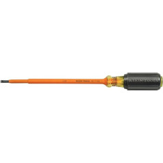 Klein Tools - 6017INSKLE 3/16 Zoll isolierter Schrankschraubendreher mit 17,8 cm Schaft, 601-7 Zoll orange