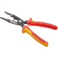 KNIPEX - 13 88 8 US Knipex Tools LP - 13888US Elektroinstallationszange rot/gelb