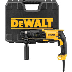 Dewalt D25133K-GB SDS Plus 3 režīmu urbis ar āmuru, 26 mm Ø, 240 V, 33,5 cm x 21 cm x 7,5 cm