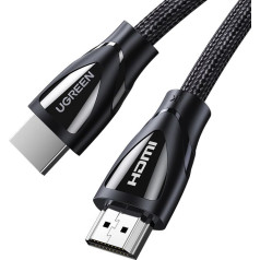 HDMI 8K 60Hz 2 m pīts elastīgs kabelis - melns