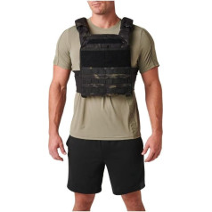 5.11 Tactical TacTec Trainer apveltīta veste, izturīga 600D neilona, stils 56693, viens izmērs, Multicam Black