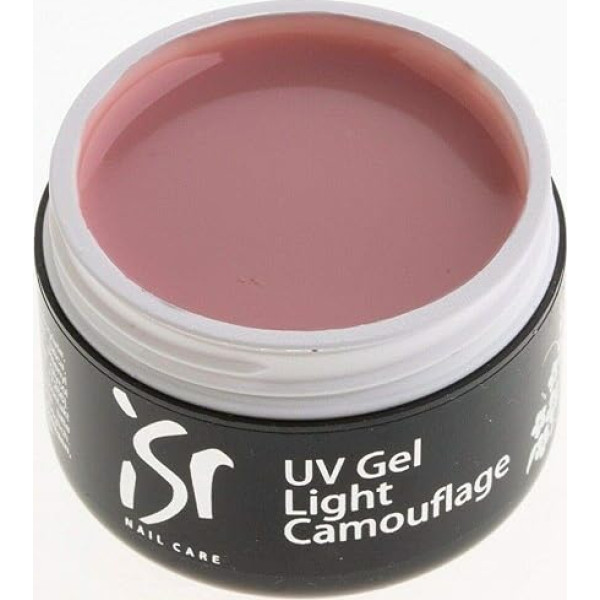 Isr Nail Care ISR Light UV gēla maskējošais grims Make Up Cover Rouge Natural Nude Honey Effect Nail Gel 50 ml