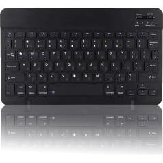 Беспроводная клавиатура 10,1 дюйма на русском языке, 80 клавиш Dune Ultra Wide Waterproof Dustproof Bluetooth Universal Keyboard for Windows/Android/OS