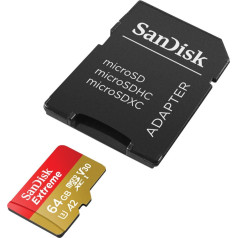 extreme microsdxc 64 gb 170/80 mb/s a2