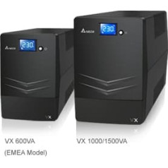 Vx1000 1000va/600w line interaktīvais usb upa102v210035