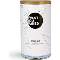 I Want You Naked - Detox aromātiskā vanna ar jūras sāli, nātrēm un ingveru 620 g