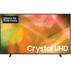 Samsung Crystal UHD 4K televizors 55 collas (GU55AU8079UXZG), HDR, AirSlim, Dynamic Crystal Colour [2021]