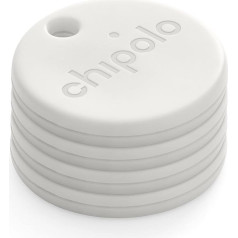 Chipolo One Point - 4 iepakojumi - atslēgu meklētājs, Bluetooth meklētājs atslēgām, somai - darbojas ar Google lietotni 