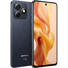 Ulefone 5G mobilais tālrunis bez līguma Note 18 Ultra, 50MP + 50MP + 32MP kamera, Dimensity 720 12GB + 256GB, Dual SIM Android 13 viedtālrunis, 6,78 collu FHD+, IR blasteris, pirkstu nospiedumu + sejas atbloķēšana NFC