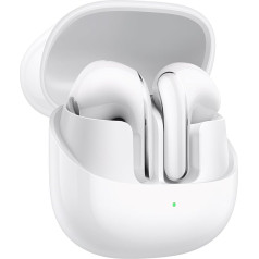 Xiaomi Buds 5 - In-Ear austiņas ar 40 dB hibrīdās aktīvās trokšņu slāpēšanas funkciju, 39 stundu akumulatora darbības laiks, dubultais magnētiskais draiveris un 5 ekvalaitera iestatījumi, mākslīgā vēja trokšņu slāpēšana, Google Fast 