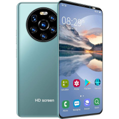 ciciglow Mate40 Pro 3G 5,45 collu HD+ displejs Mobilais tālrunis 512MB + 4GB (128 GB paplašināms) Mobilie telefoni bez SIM bloķēšanas 1500 mAh akumulators Mobilais tālrunis iesācējiem (Zaļš)