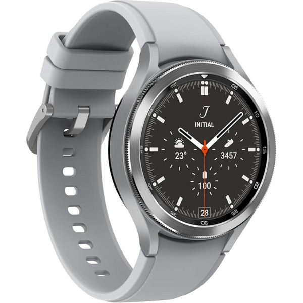 Samsung Galaxy Watch 4 Classic, sudraba krāsā, 42 mm, LTE [ES versija]