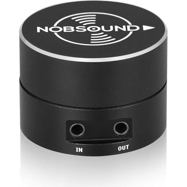 Nobsound Mini 3,5 mm skaļuma regulēšanas pogas skaļruņa audio regulatora kaste datoram/pastiprinātājam